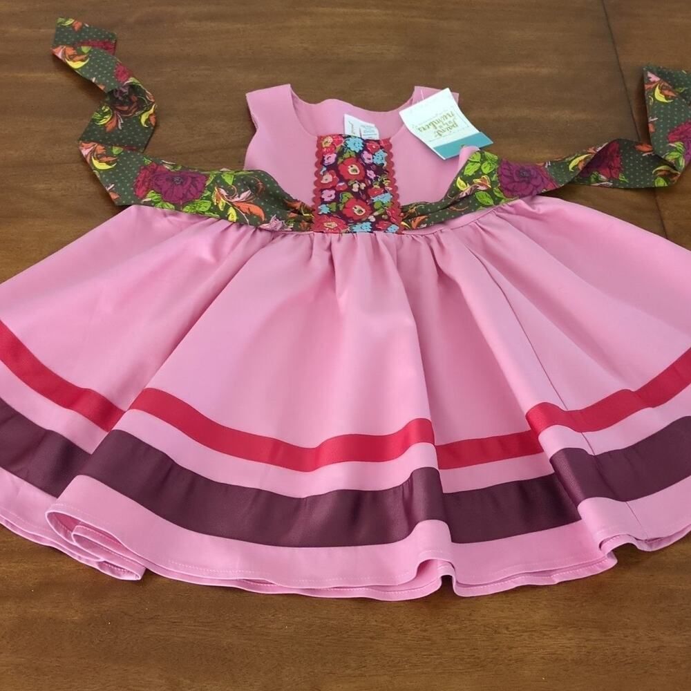 Matilda Jane CALYPSO Dress Paint By Numbers  NWT size 6